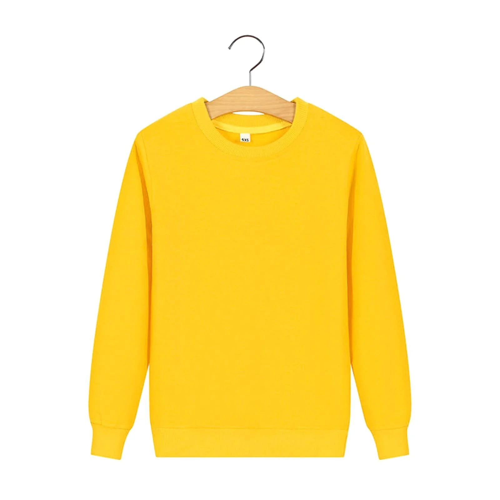 Женский Свитшот Винтажный стиль Однотонный Y2K Обычный Workou Готический 2025 Удобный Модный Основной Аниме, фото №5