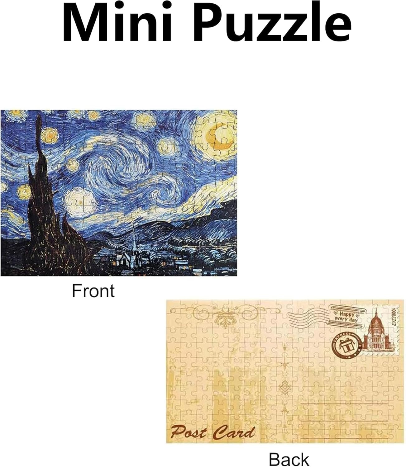 Пазлы Mini 150 деталей, в тубах, 4 шт., 15 x 10 см, фото №6