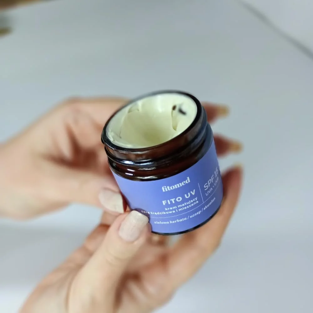 Денний крем Fitomed Mattifying для комбінованої та схильної до акне шкіри SPF 15 55 г, фото №4
