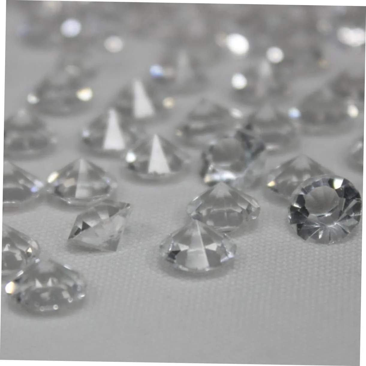 Декоративні акрилові кристали Прозорий Акрилові діаманти для весільної вечірки DIY прикраси Наповнювач для столу для ваз, фото №4