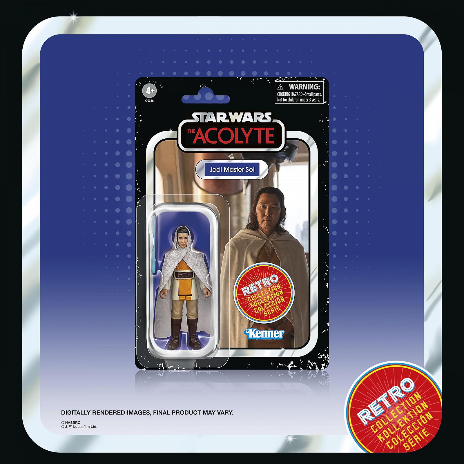 Фігурки Star Wars Retro Collection The Acolyte Multipack, 6 шт, масштаб 9,5 см, фото №7