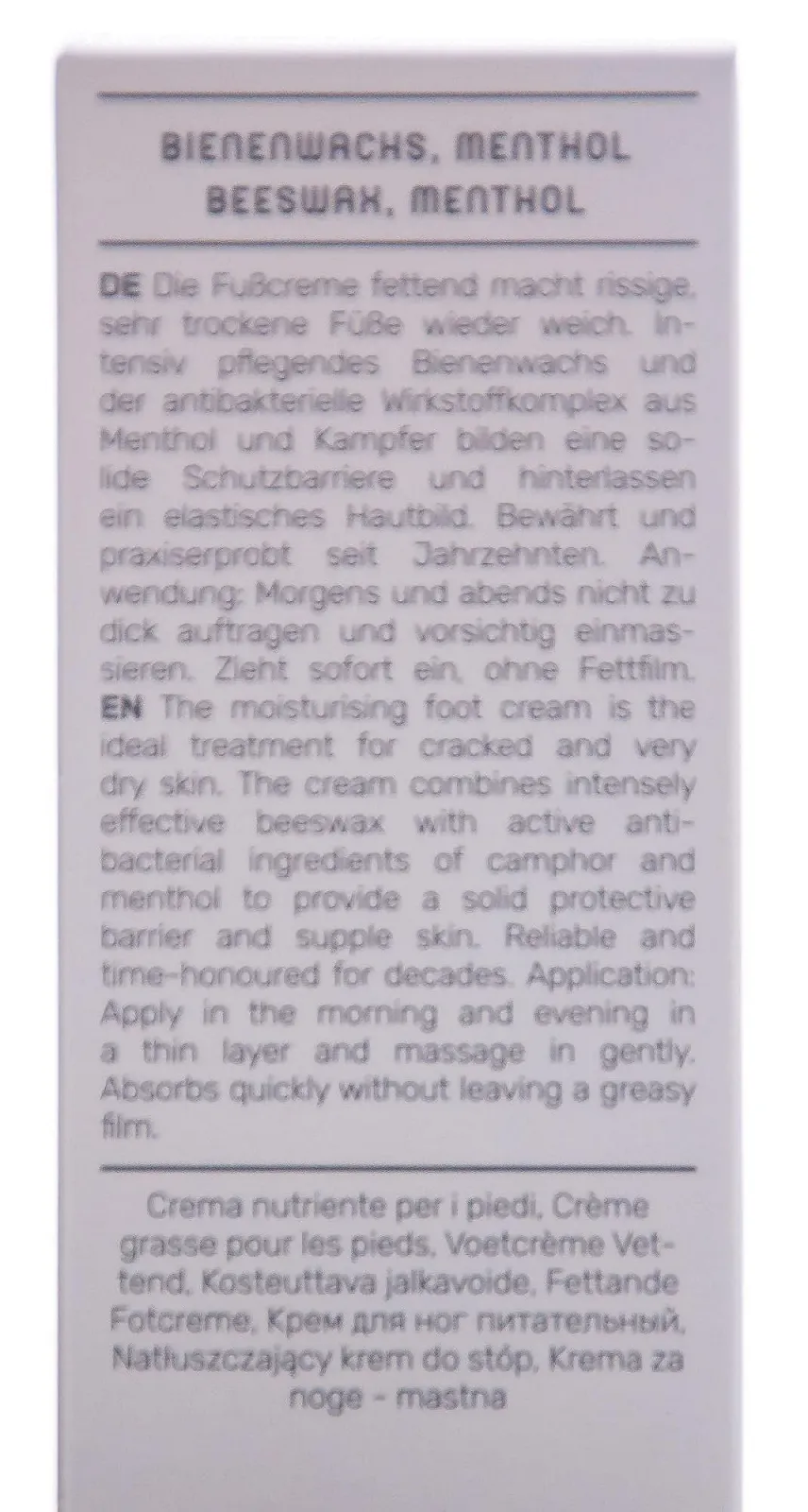 Крем для ног Peclavus Podocare Greasy питательный 100 мл, фото №3 Крем для ног Peclavus Podocare Greasy питательный 100 мл, фото №3