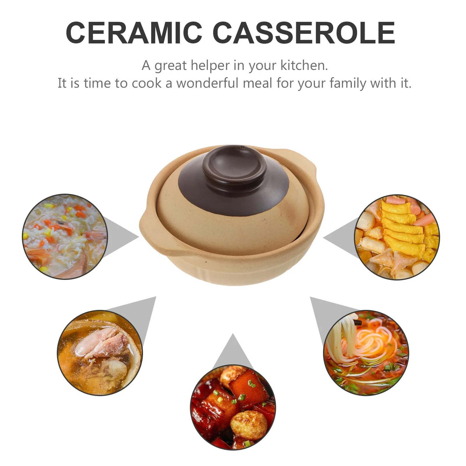 Горшок керамический Ciieeo для одного человека глазурованный, фото №9 Горшок керамический Ciieeo для одного человека глазурованный, фото №9