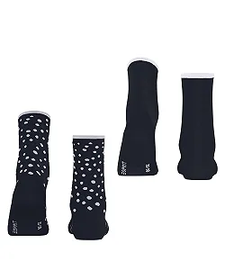 Носки ESPRIT Sketched Dot 2-Pack Женские Дышащие Хлопковые С Рисунком 2 пары synthetic.ua - Фото 1