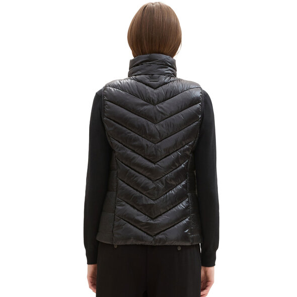 Безрукавка LIGHT WEIGHT VEST 1041486-14482 Tom Tailor Чорний L, фото №2