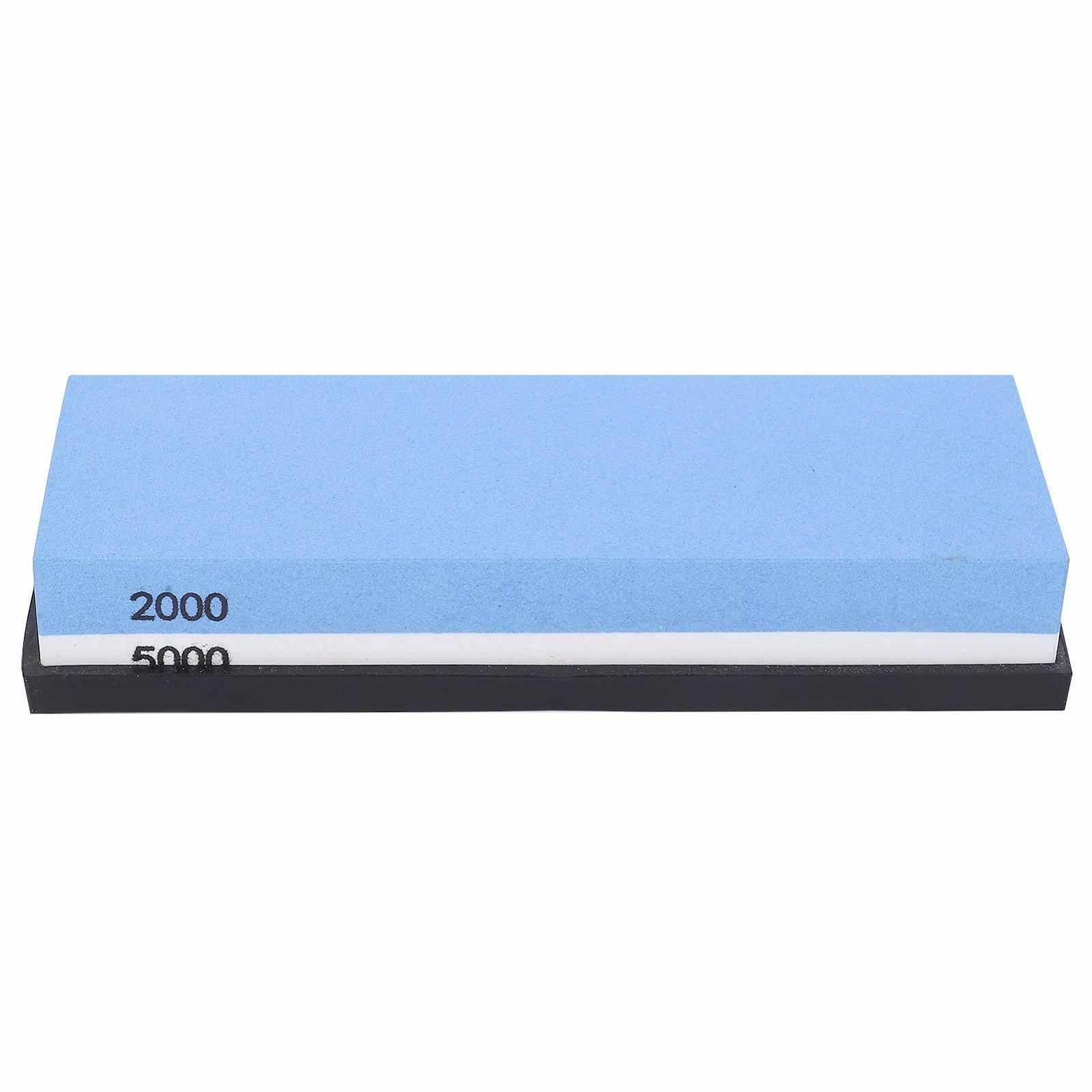 Точильний камінь двосторонній з підставкою 2000 + 5000 Mesh для кухні, фото №1