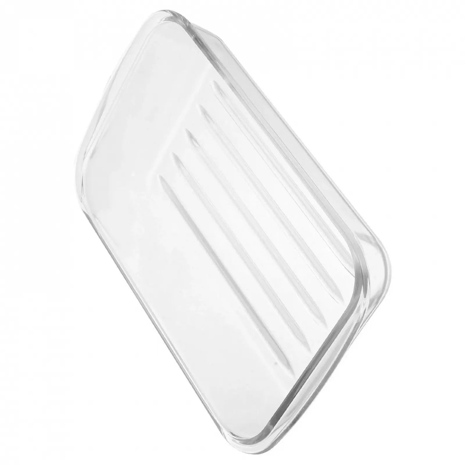 Форма для запекания Healifty Стеклянная Большая Глубокая Закаленное стекло, фото №1