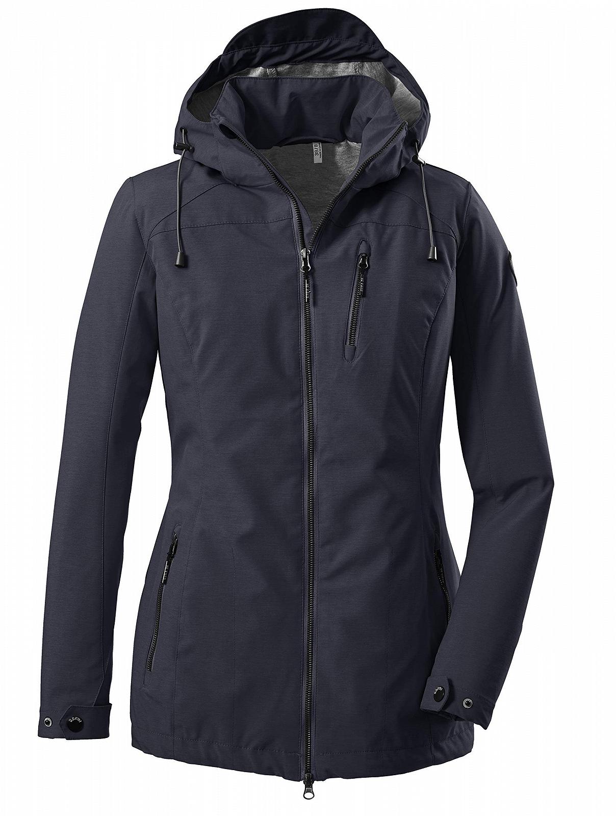 Жіноча куртка Softshell Solena Casual зі знімним капюшоном на блискавці, фото №1