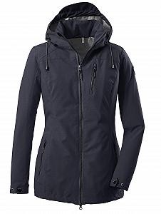 Жіноча куртка Softshell Solena Casual зі знімним капюшоном на блискавці - Фото 1
