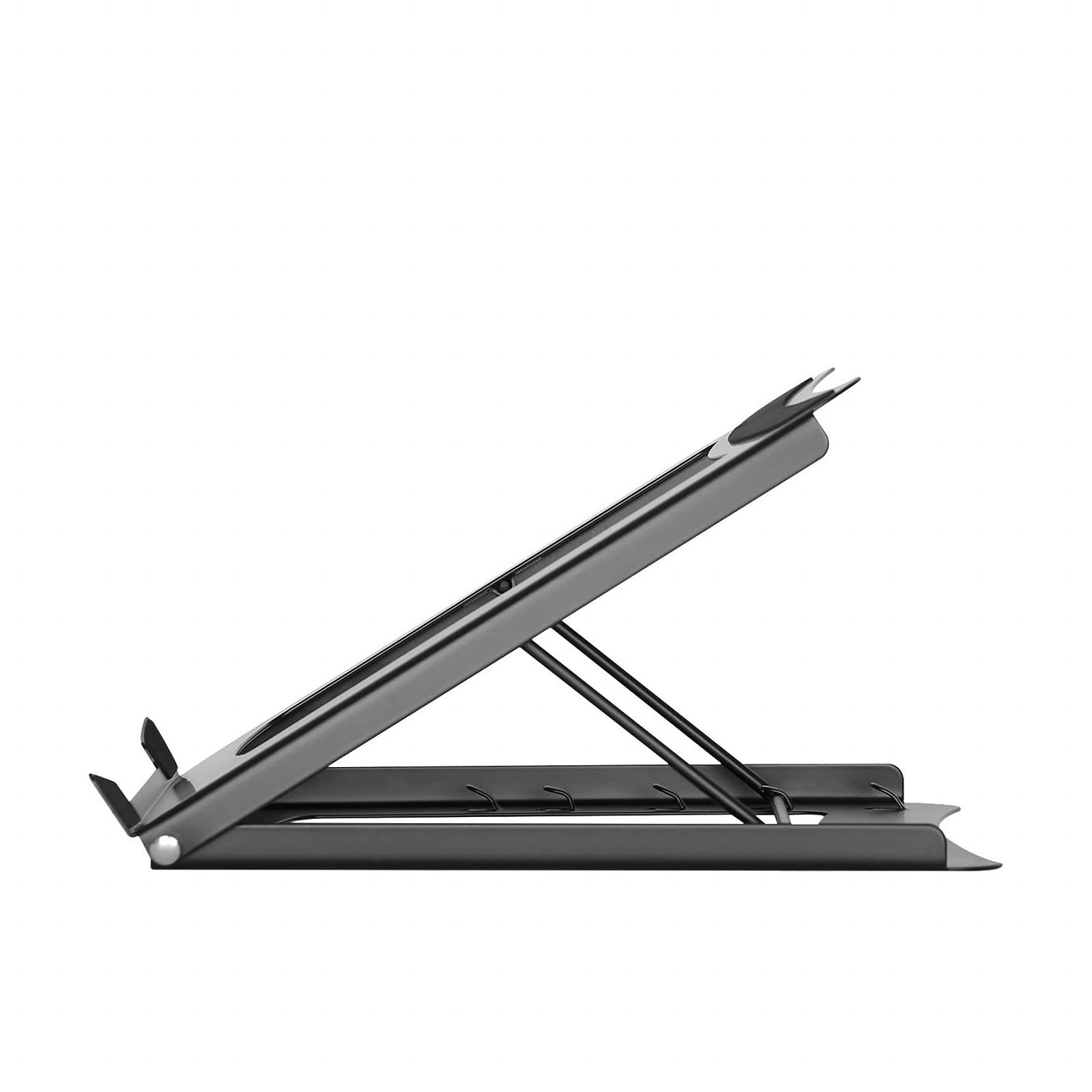 Подставка для ноутбука алюминиевая Newstar NSLS075BLACK - черная, фото №18