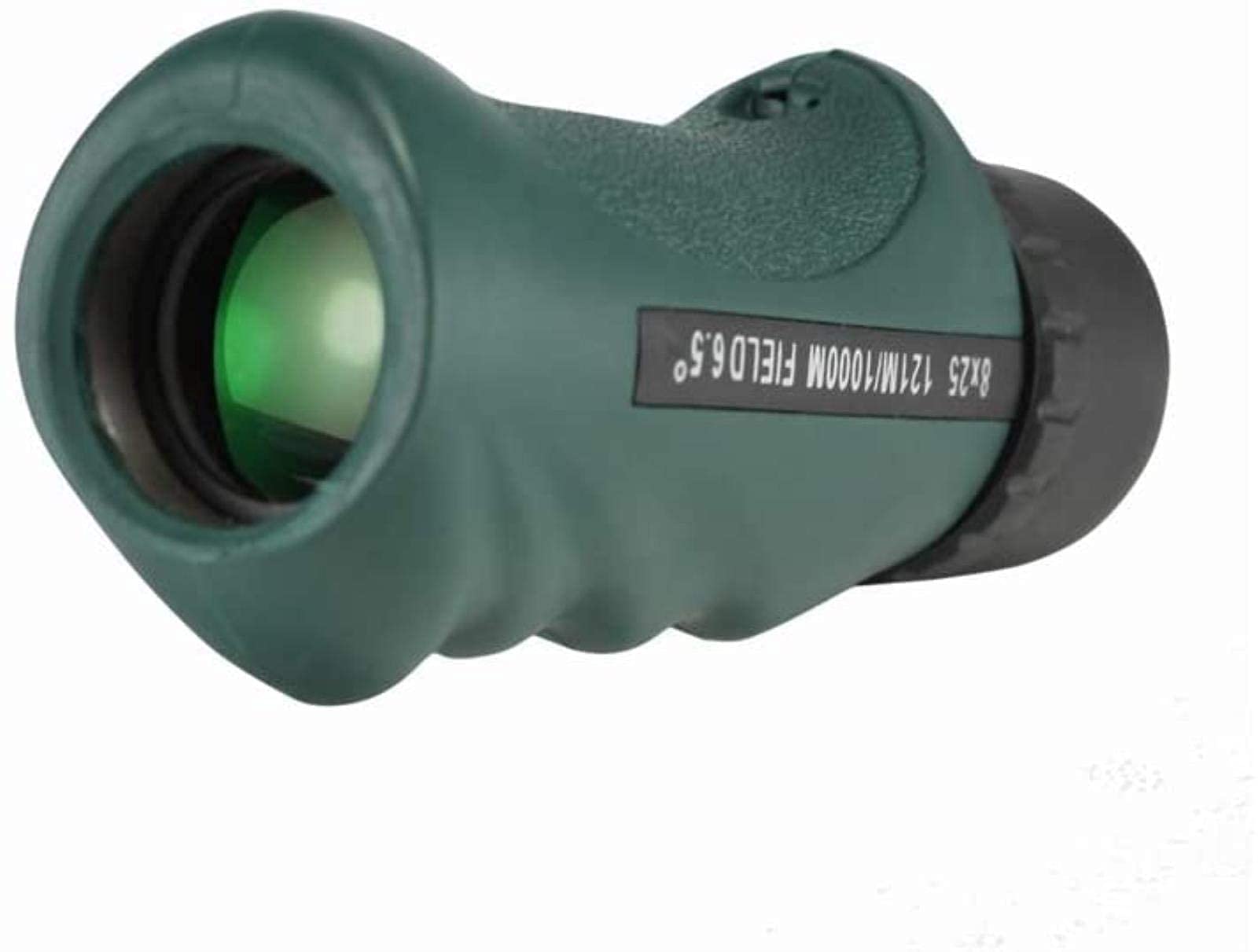Труба Monocular 8x25 з призмою BAK4 об'єктивом FMC для спостереження за птахами театром концертами компактна, фото №4