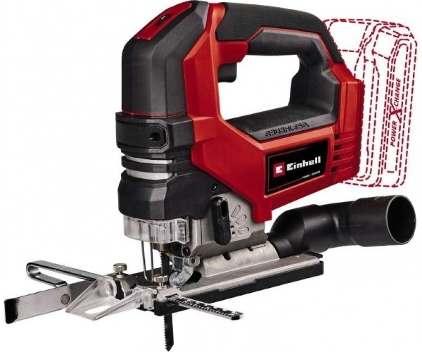 Einhell Лобзик TP-JS 18/135 Li BL Solo акумуляторний PXC 18В 3500об•хв, безщітковий плавний пуск ход 26 мм 2.2 кг без АКБ і ЗП, фото №1