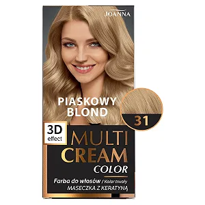 Краска для волос Joanna Professional Multi Cream Color Sandblond 31 synthetic.ua - Фото 1