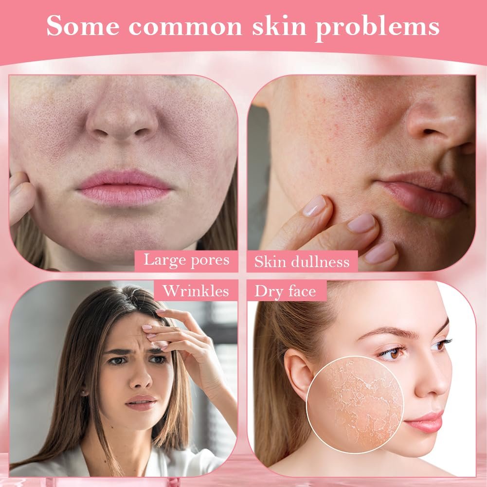 Маска LOPHE Коллаген, Набор из 4 штук, Увлажняющая ночная маска, Успокаивающая, Увлажняющая, Коллагеновая маска для всех типов кожи, Розовая, фото №7