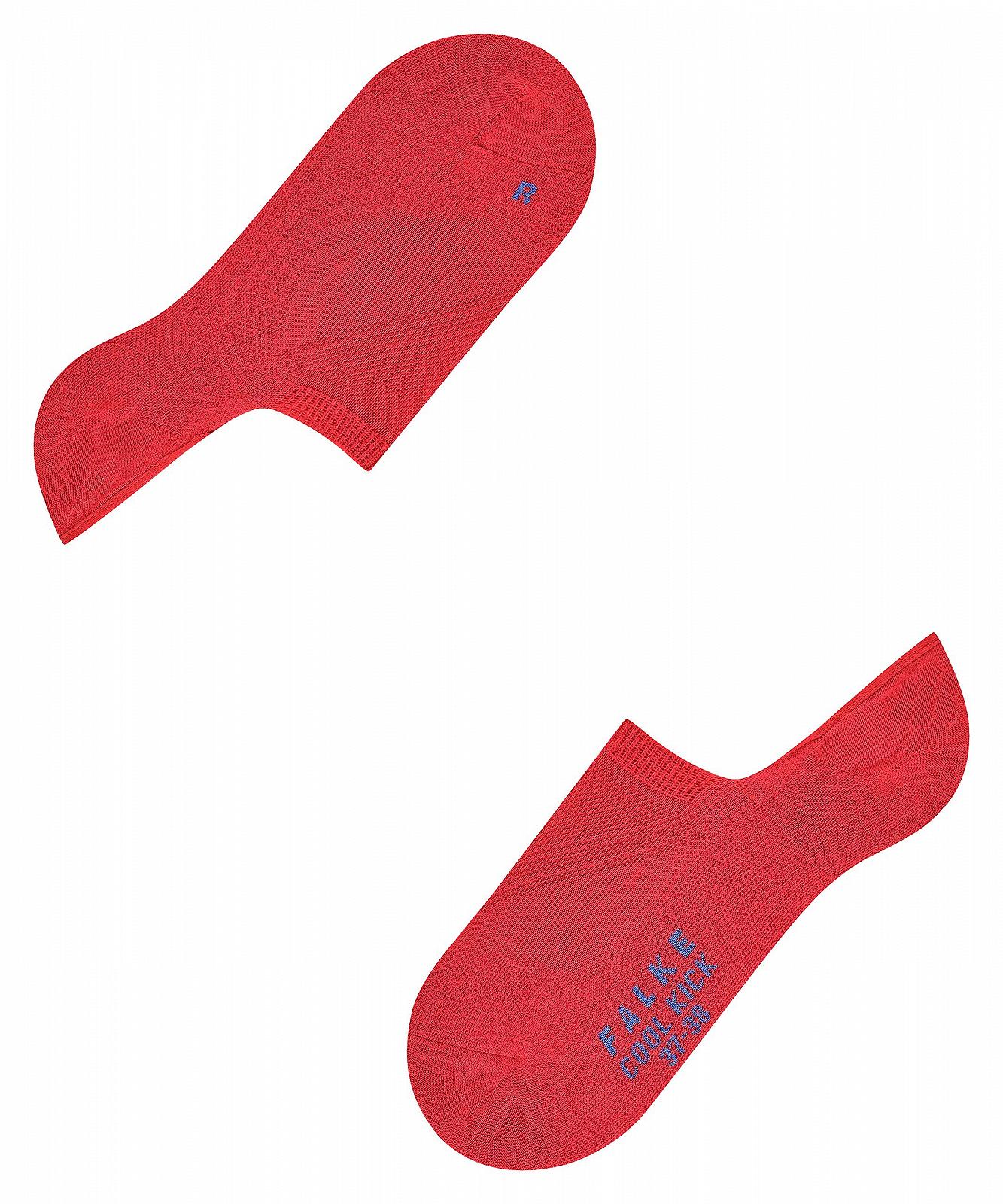 Носки Falke Cool Kick Женские Функциональное волокно, 1 пара, Красный (Fire 8150), размер 37-38, фото №4