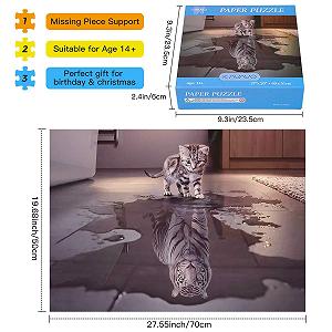 Купити Пазл Colourful and Bright 1000 деталей - Фото 1 Пазл Colourful and Bright 1000 деталей - Фото 1