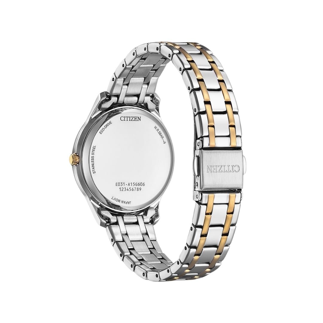 Часы CITIZEN Eco-Drive Solar Женские с браслетом из нержавеющей стали, диаметр 33 мм, различные дизайны, фото №2