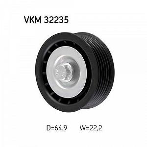 Направляющий/обводной ролик SKF VKM 32235 поликлинового ремня ALFA ROMEO FIAT LANCIA synthetic.ua - Фото 1