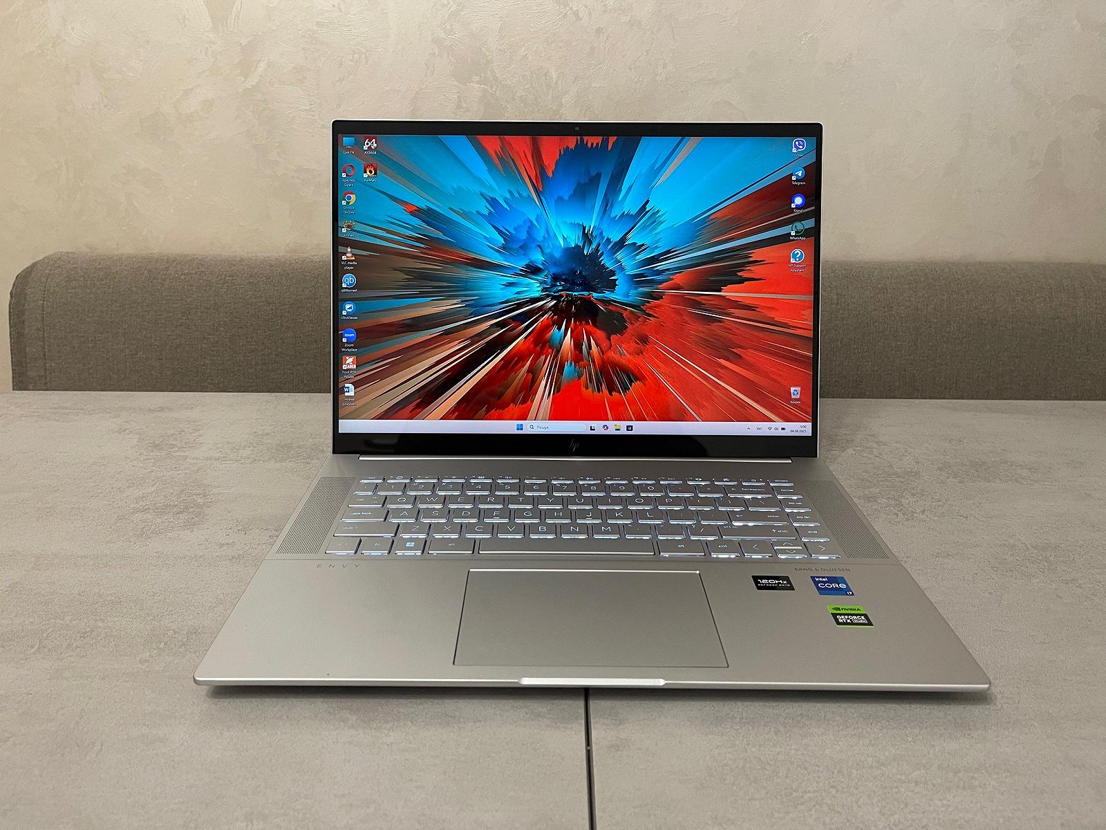 Ноутбук HP Envy 16-h1055cl, 16" IPS сенсор, i7-13700H, 64GB, 2TB, RTX4060 8GB. Гарантія, фото №1