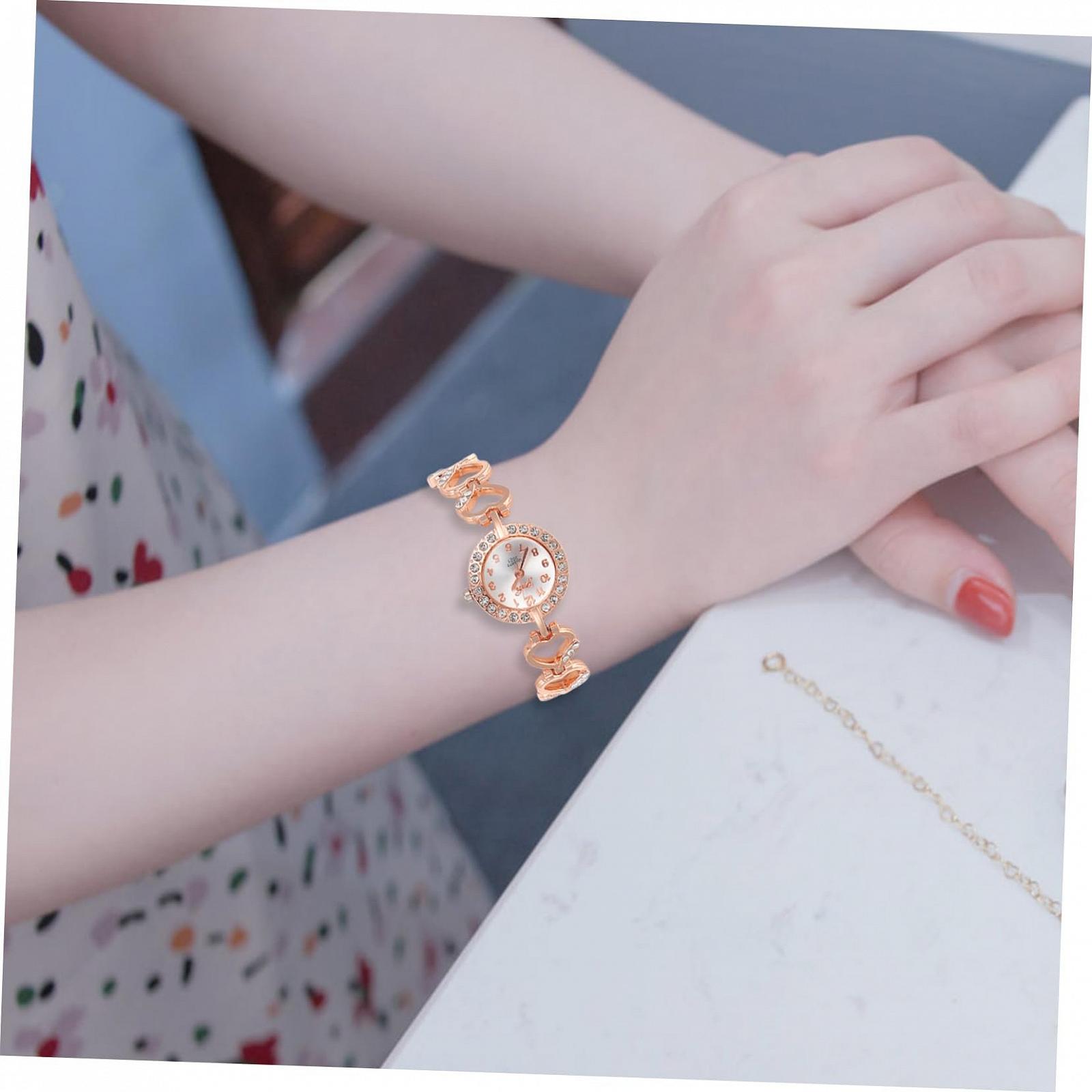 Цифровий годинник OATIPHO Золотистий, фото №6