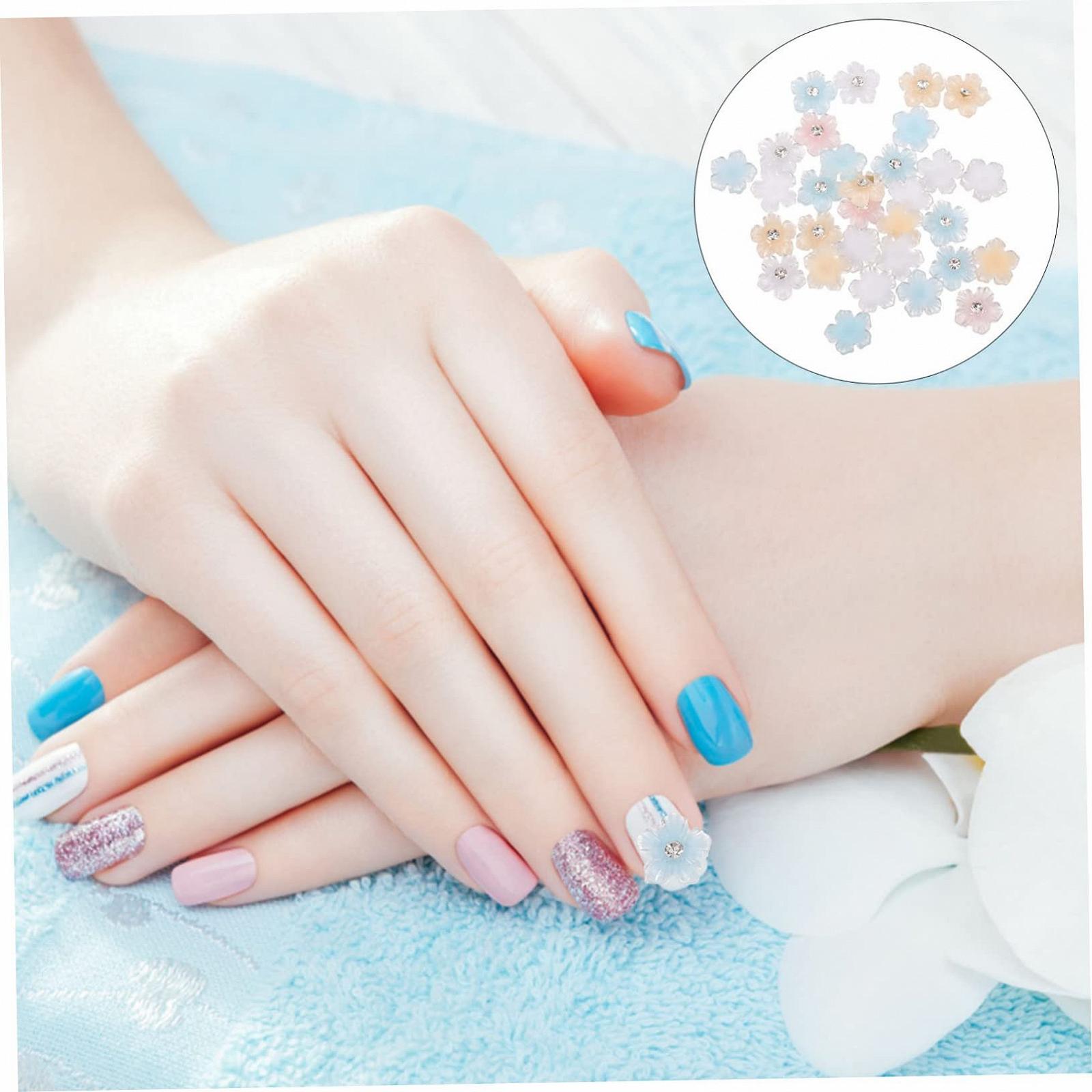 Прикраса для нігтів Квіти для акрилових нігтів, фото №4