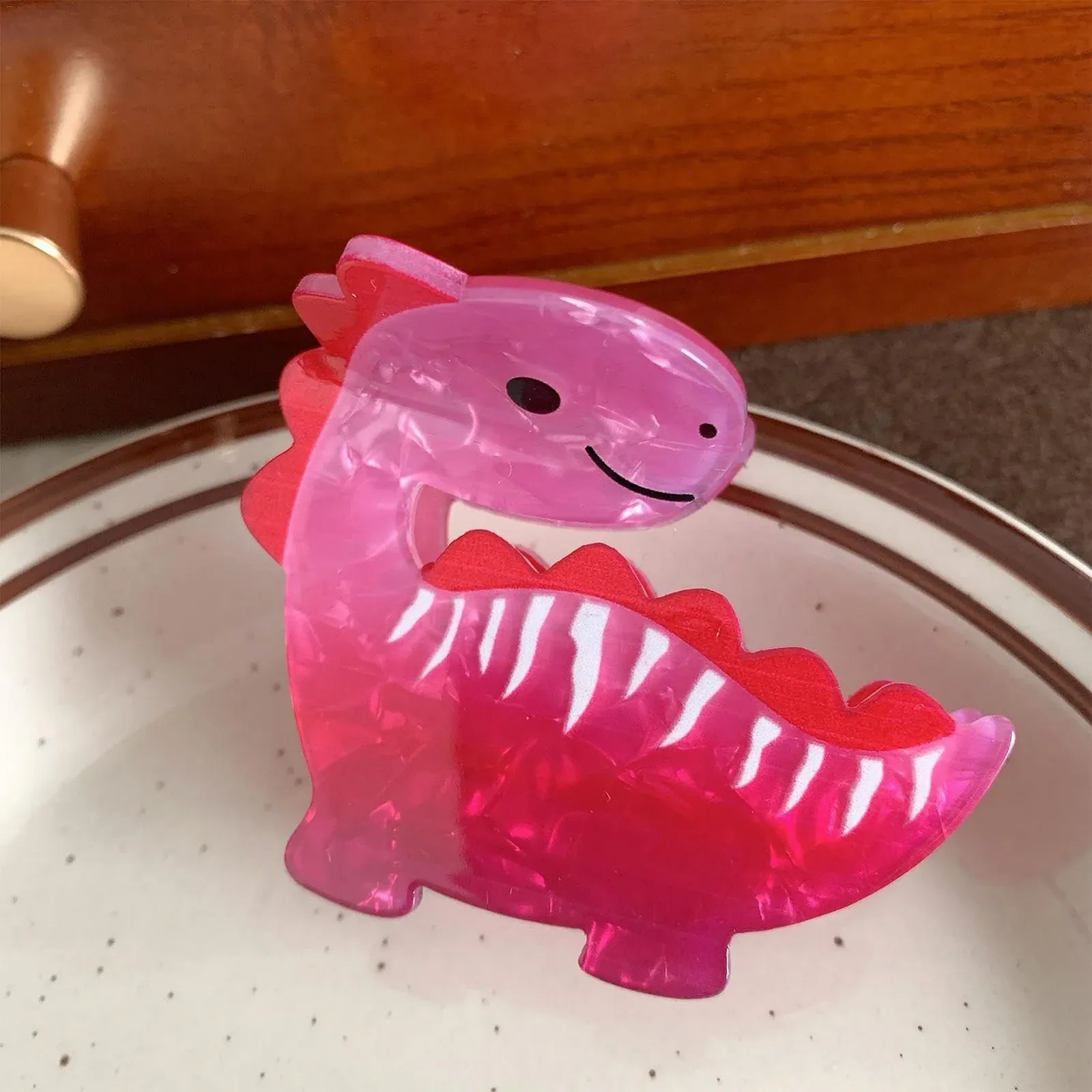 Заколка для волос Динозавр Bexdug Разноцветный, фото №2 Заколка для волос Динозавр Bexdug Разноцветный, фото №2