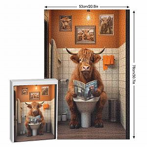 Пазл Cow 1000 елементів 78 x 53 см synthetic.ua - Фото 1