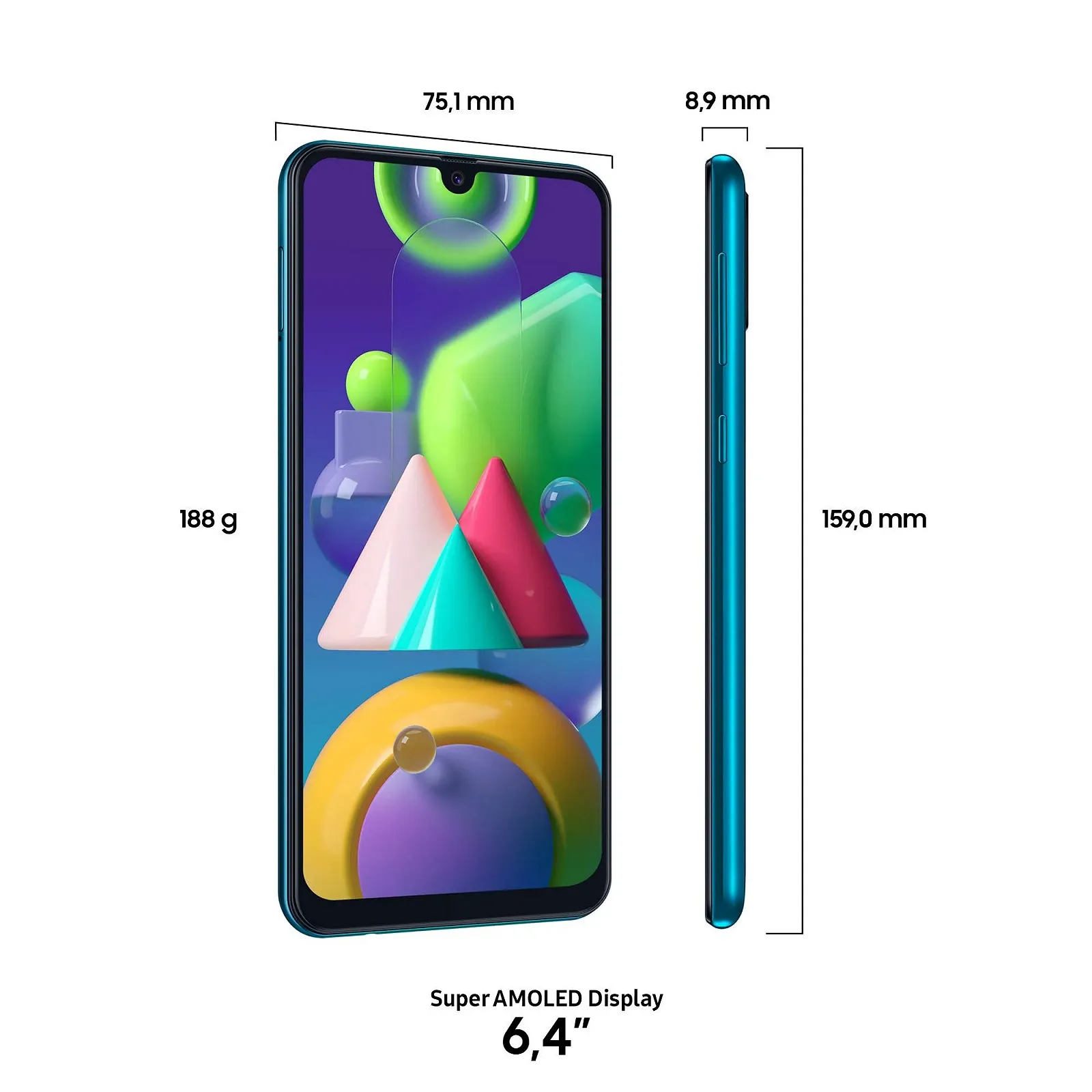 Смартфон Samsung Galaxy M21, фото №2