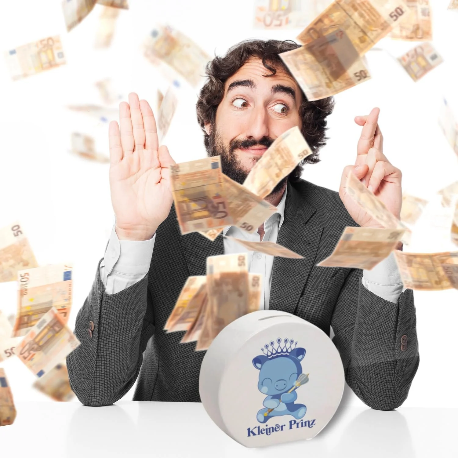 Скарбничка Little Prince Миле порося керамічна, фото №7