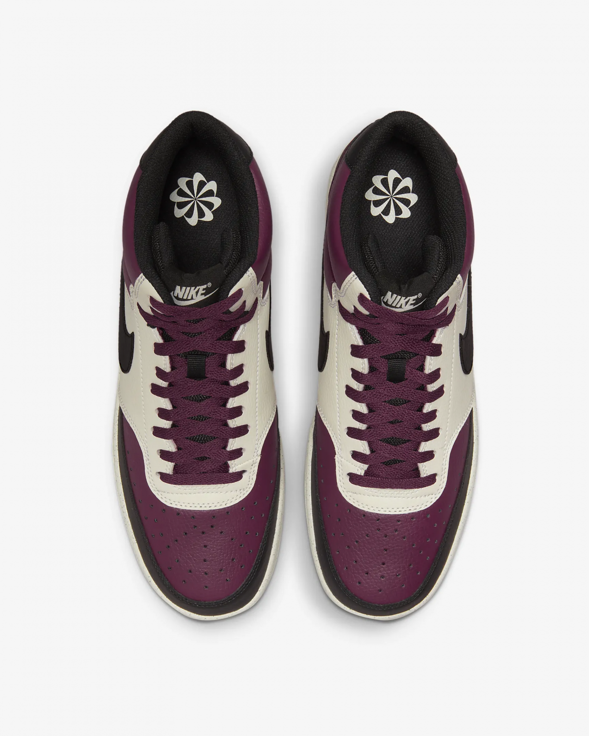 Кросівки NIKE COURT VISION MID NN DN3577-600 Nike Бордовий 44, фото №4