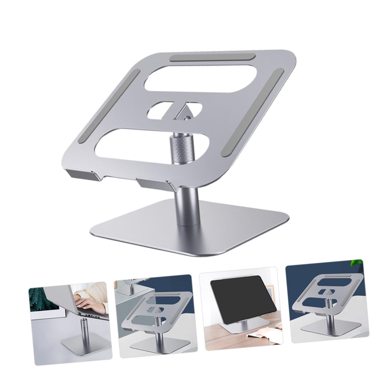 Підставка для ноутбука HOMSFOU Портативна складна Нековзна, фото №3