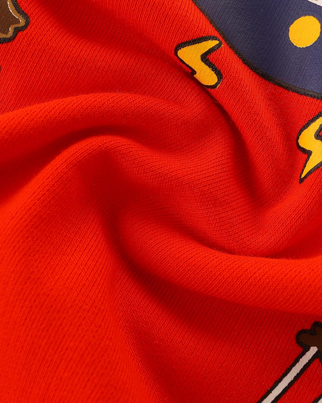 Свитшот CM-Kid Рождественский для мальчиков, детский пуловер с длинными рукавами, теплые зимние хлопковые топы, размер 92-122, 1-7 лет, фото №6