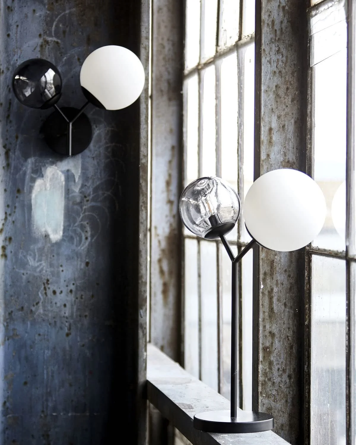 Настільна лампа House Doctor Twice Чорна 42 см, фото №8