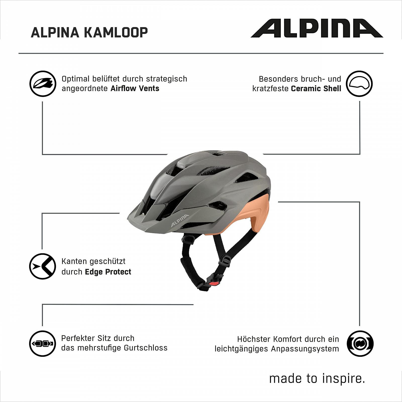 Шлем ALPINA Kamloop для взрослых, фото №6