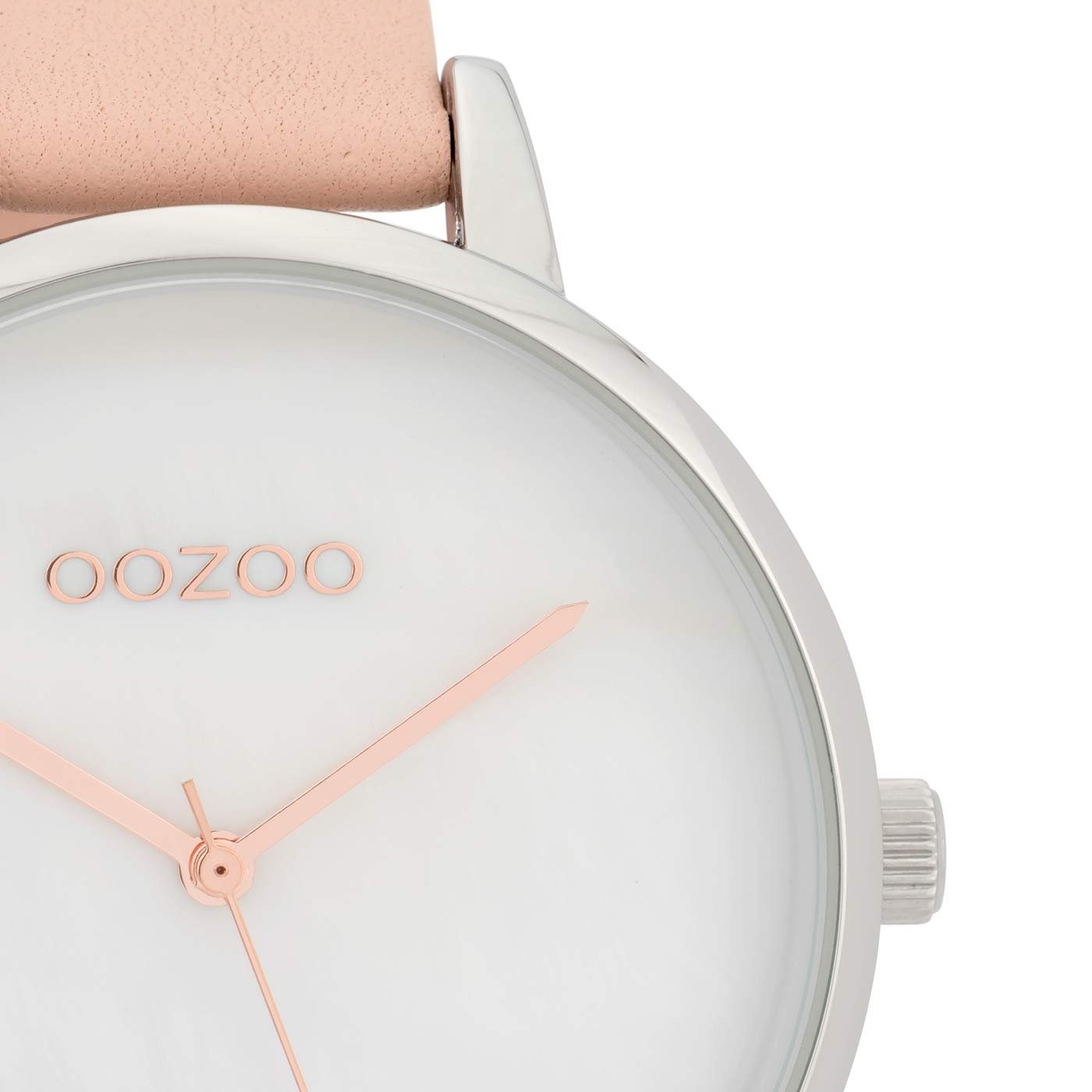 Годинник Oozoo Timepieces Рожевий/Білий C9587 (40 мм), фото №2