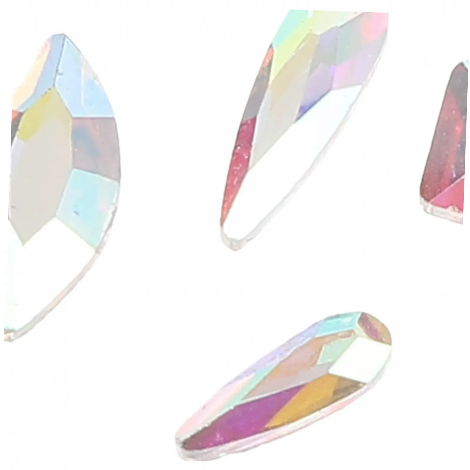 FOMIYES Самодельные Подвески для Ногтей Стразы Набор Металлические Подвески Прочные 12 Отделений Коробка Аксессуары для Ногтей для Самодельных Ногтей и Рукоделия, фото №7