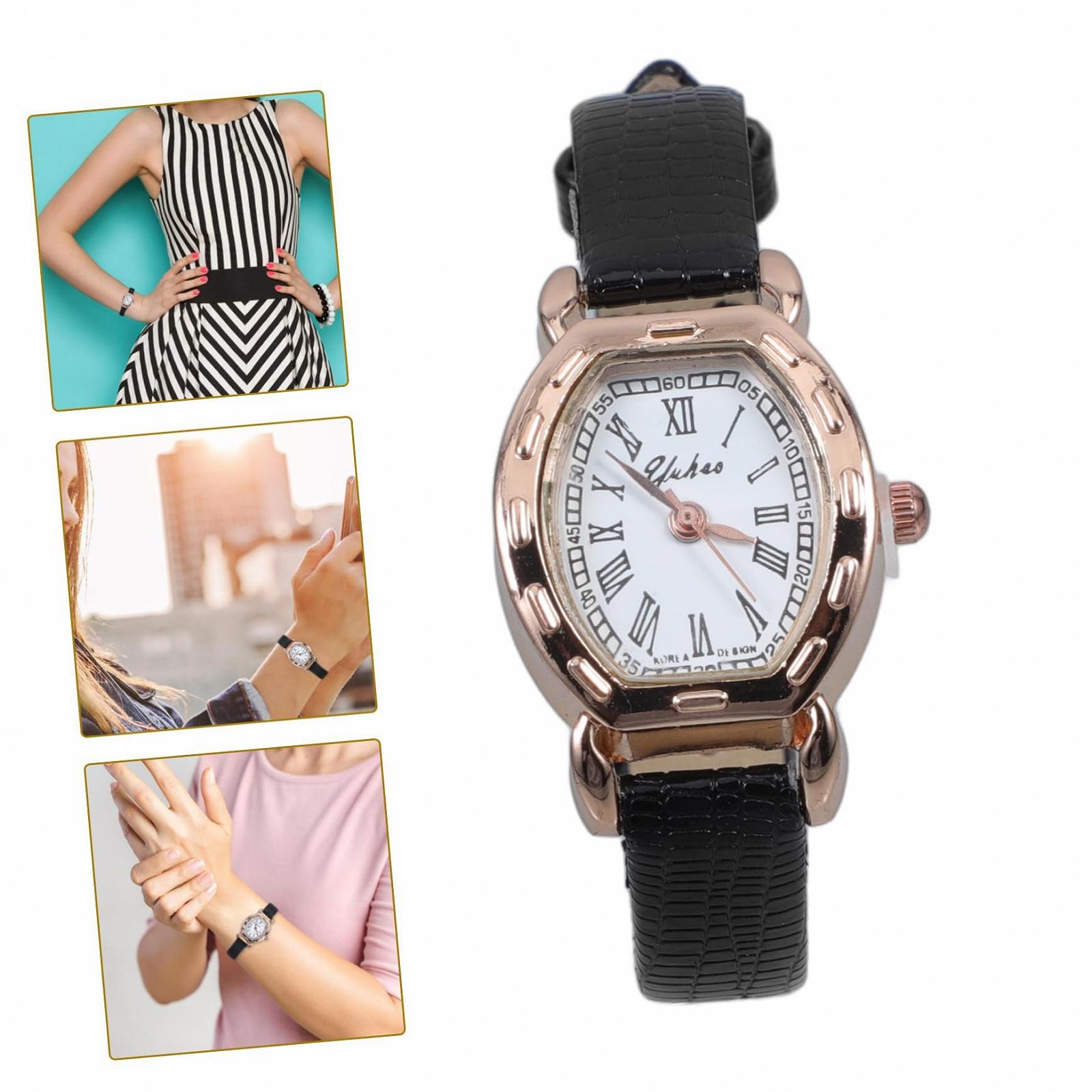 Вінтажний Прямокутний Годинник Healvian Ретро для Жінок, фото №8