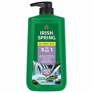 Гель для душу Irish Spring 5-in-1 Body Wash 30 oz (887 мл) з дозатором - Фото 1