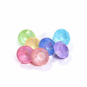 Стразы для ногтей Стекло 3D Блестки 84шт. Случайный цвет - Фото 1