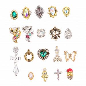 Украшения для ногтей из сплава, стразы для ногтей, подвески для ногтей - Фото 1