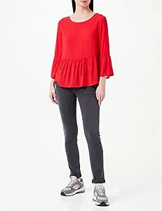 Блузка Mavi с длинным рукавом, красный (True Red 25719), M synthetic.ua - Фото 1