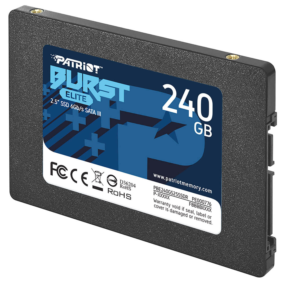 SSD накопичувач Patriot Burst Elite 240GB (PBE240GS25SSDR), фото №3