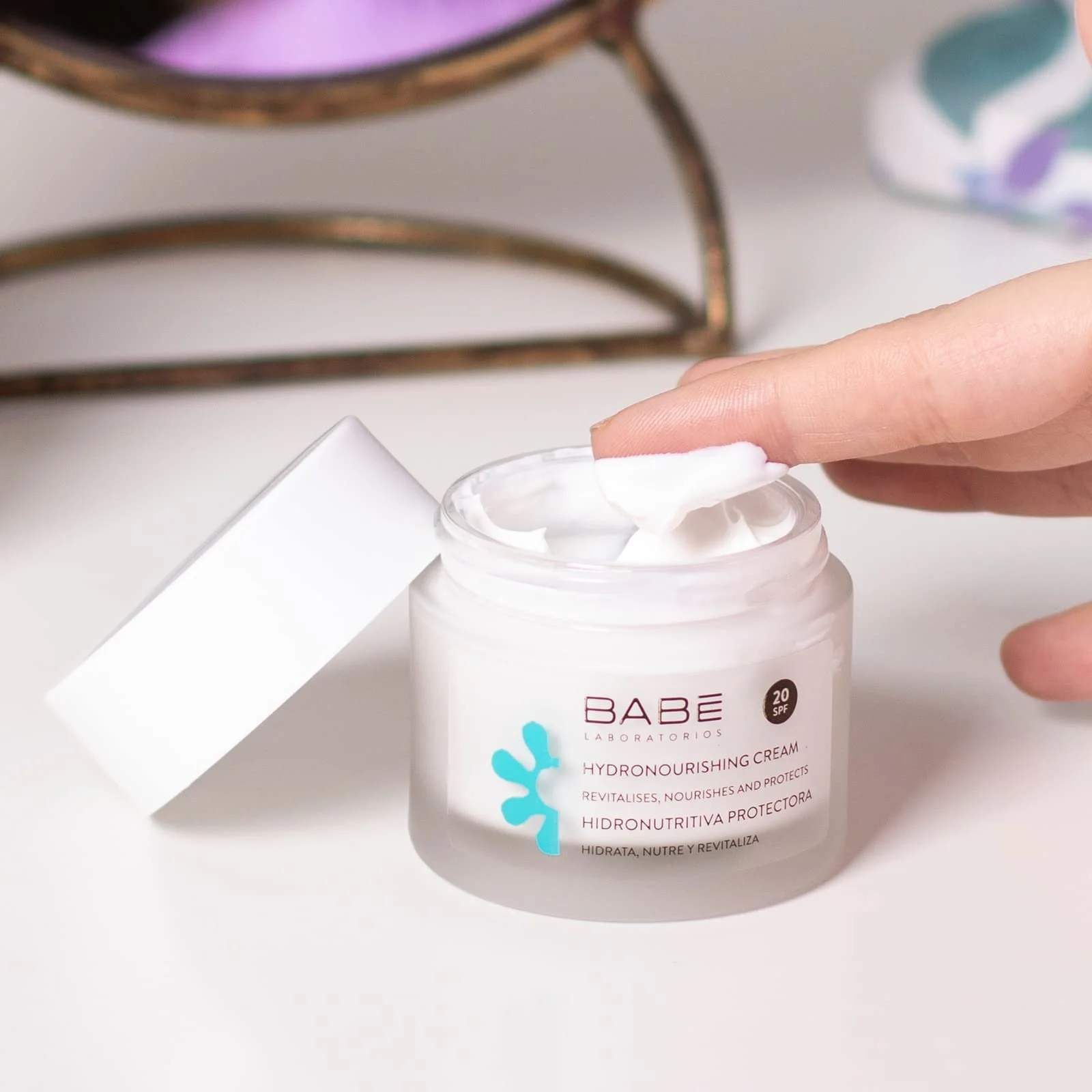 Крем Babe Laboratorios SPF 20 - 50мл, фото №4