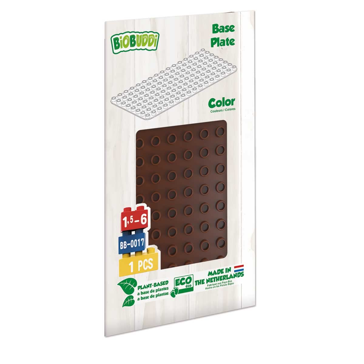 Плита BIOBUDDI BB-0017 Base Caramel Brown 16 x 8 бобів (25 x 12.5 см), фото №3