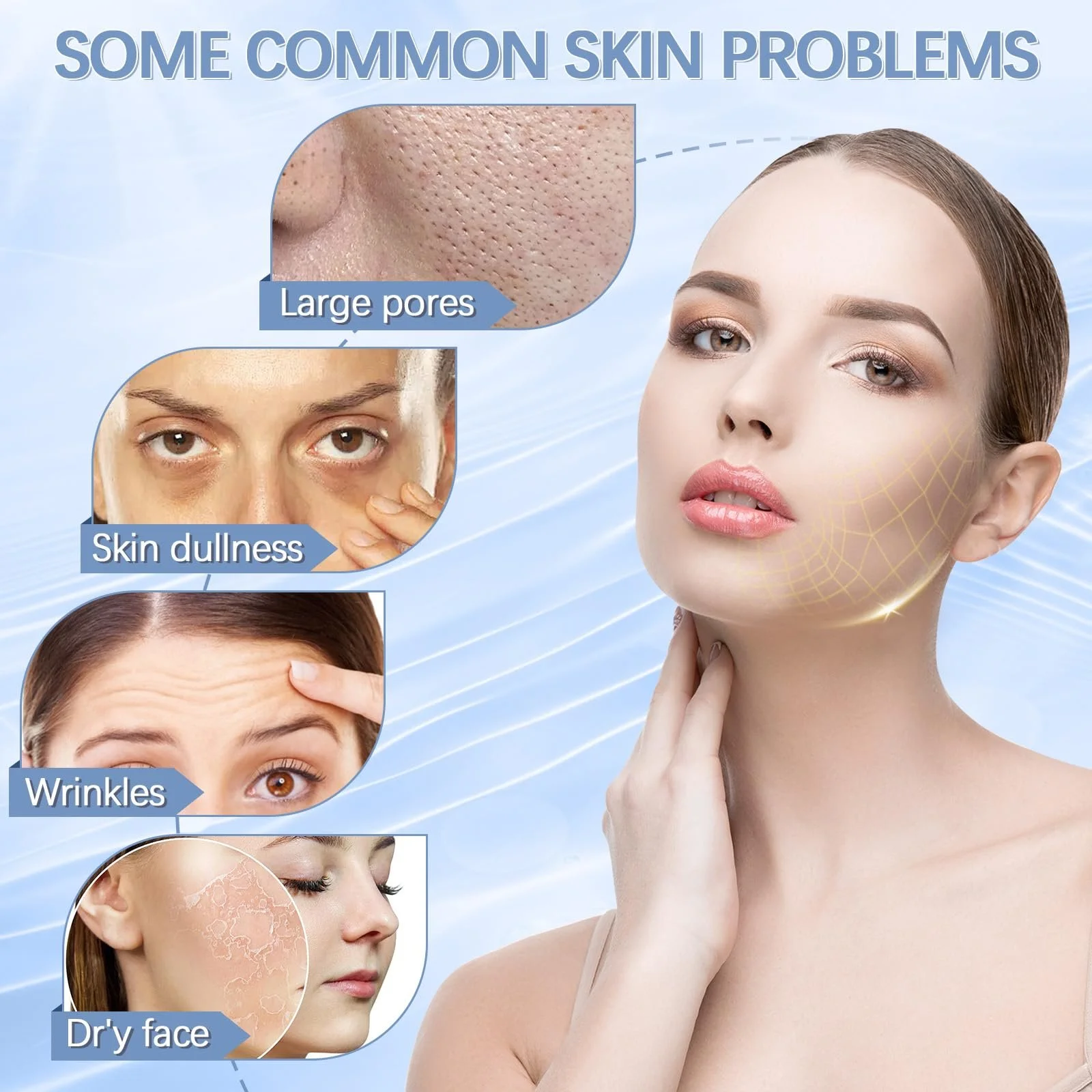 Маска для обличчя Organic Collagen Real Deep, набір з 5 штук, фото №2 Маска для обличчя Organic Collagen Real Deep, набір з 5 штук, фото №2