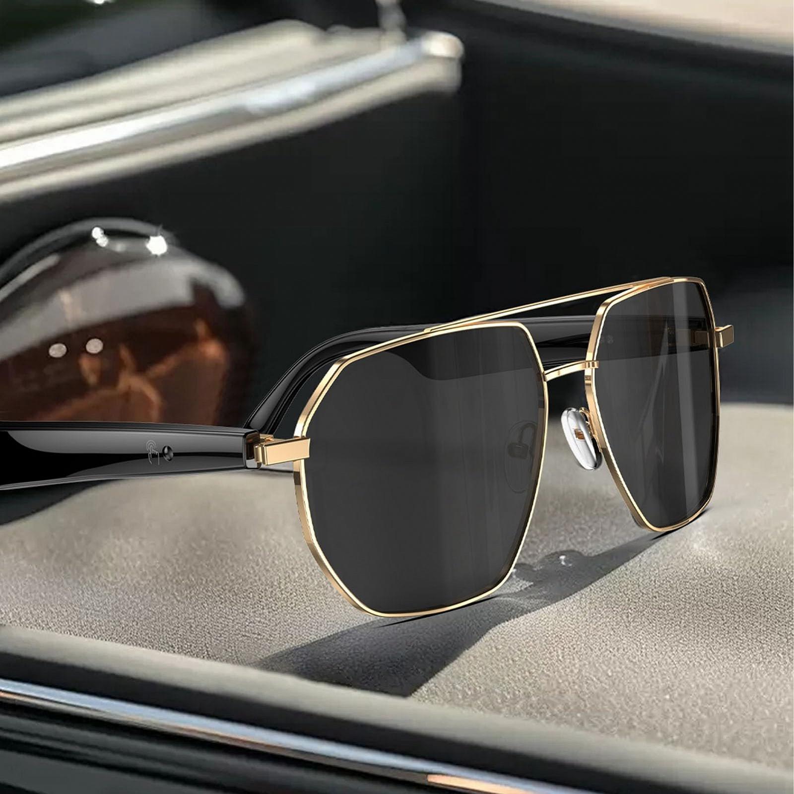 Розумні окуляри з AI перекладачем, мікрофоном та динаміком, переклад в реальному часі, 163 мови, фото №5