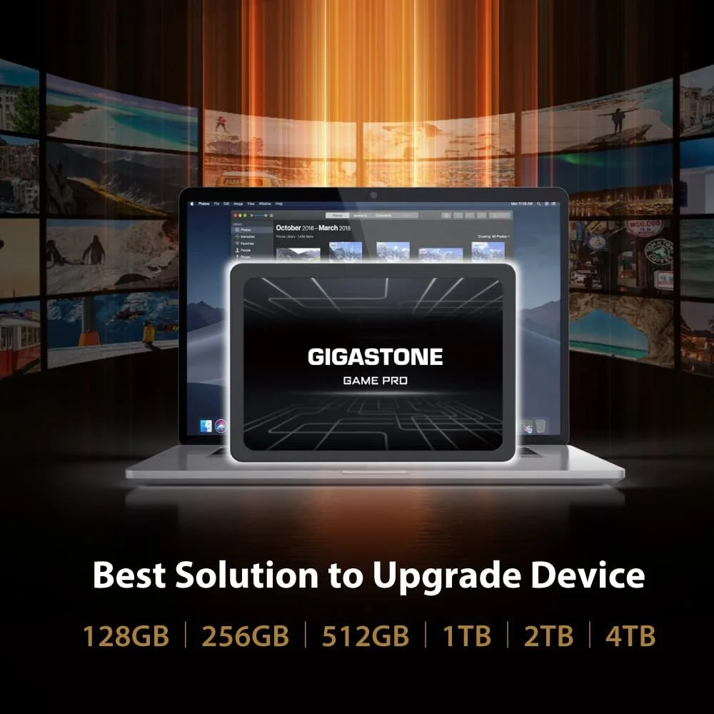 SSD-накопитель Gigastone Enterprise 1TB (комплект 4 шт.) NAS 2.5" SATA III 3D NAND, фото №6 SSD-накопитель Gigastone Enterprise 1TB (комплект 4 шт.) NAS 2.5" SATA III 3D NAND, фото №6