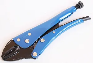 Универсальные плоскогубцы KIESEL 706235, зазубренный зажимной инструмент, сварочные плоскогубцы synthetic.ua - Фото 1