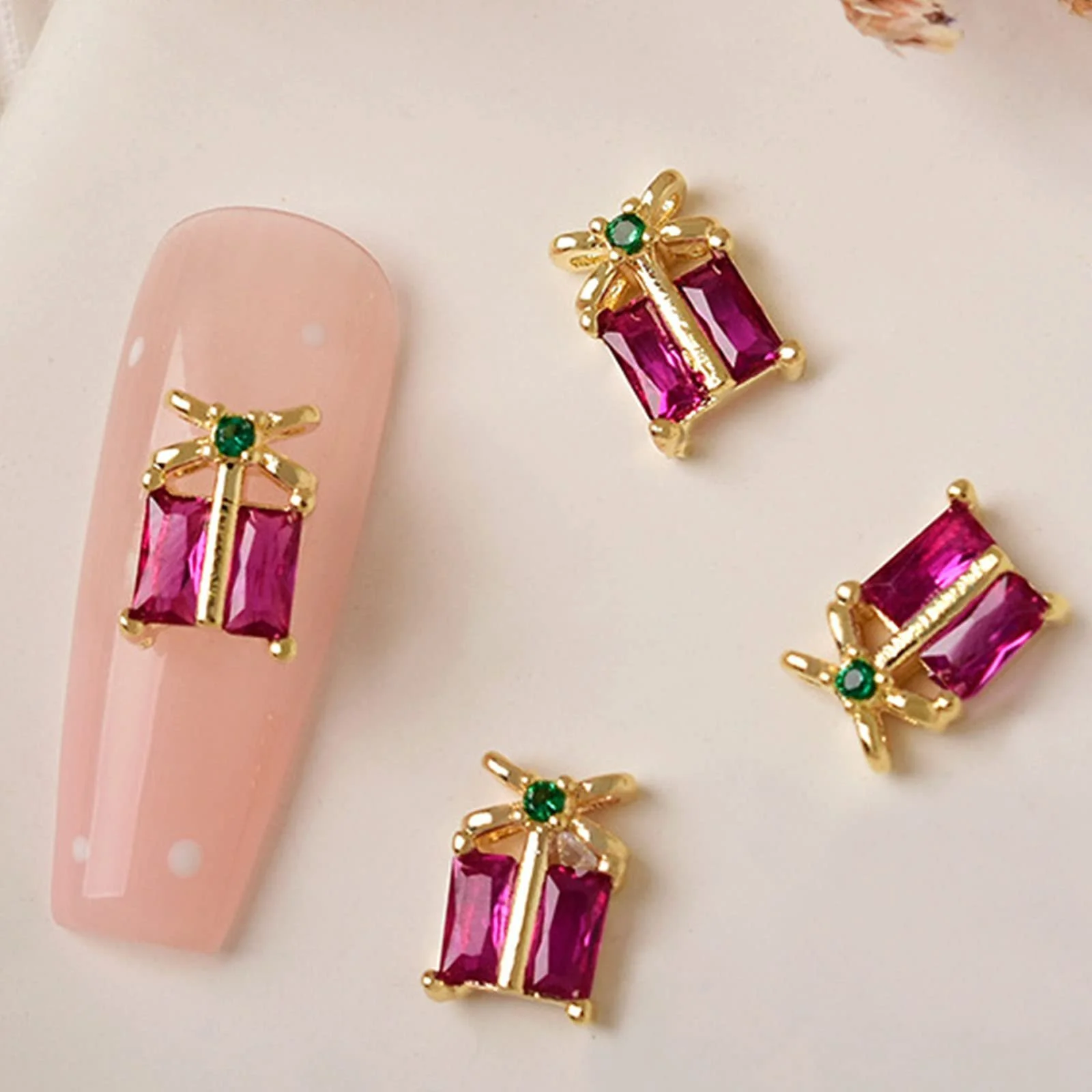 Різдвяні 3D Прикраси для нігтів, фото №2