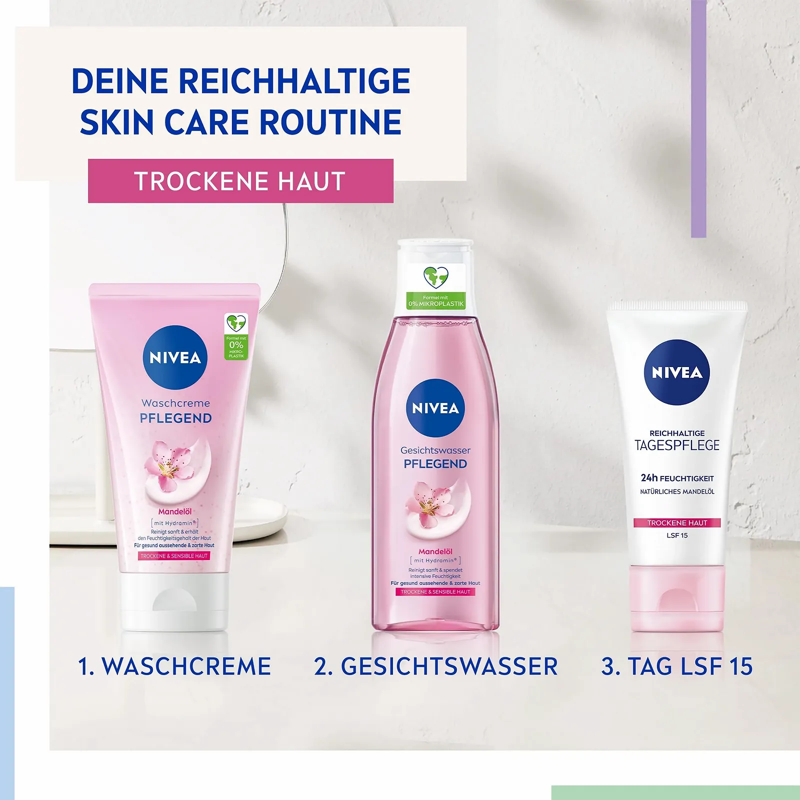Денний крем NIVEA Reichhaltige 24h LSF15 50 мл, фото №5 Денний крем NIVEA Reichhaltige 24h LSF15 50 мл, фото №5